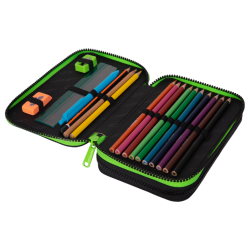 Piórnik z wyposażeniem dla chłopca CoolPack podwójny GAMER Jumper Game Night