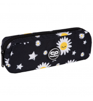 Piórnik szkolny saszetka CoolPack dla dziewczynki szkolny czarny Deck DAISY BLACK