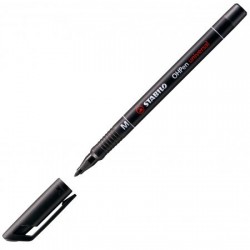 Foliopis marker STABILO OHPen grubość M 1mm czarny CD DVD trwały