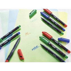Foliopis marker STABILO OHPen grubość S 0,4 czarny CD DVD trwały