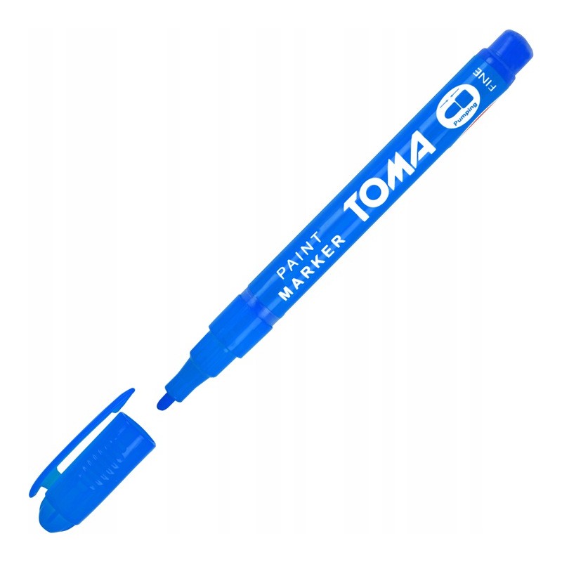 Marker olejowy cienki NIEBIESKI 1,5 mm TO-441 TOMA