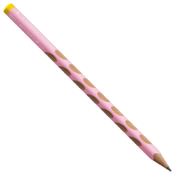 Ołówek do nauki pisania dla dzieci leworęczny STABILO EASYgraph HB pastel różowy