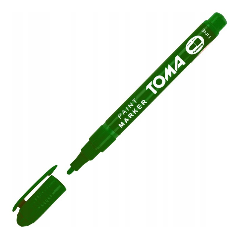Marker olejowy cienki ZIELONY 1,5 mm TO-441 TOMA