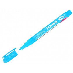 Marker olejowy cienki NIEBIESKI JASNY 1,5 mm TO-441 TOMA