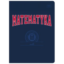 Zeszyt MATEMATYKA tematyczny przedmiotowy A5/60k w kratkę HYBRID INTERDRUK