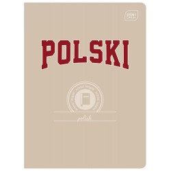Zeszyt POLSKI tematyczny przedmiotowy A5/60k w linię HYBRID INTERDRUK