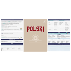 Zeszyt POLSKI tematyczny przedmiotowy A5/60k w linię HYBRID INTERDRUK