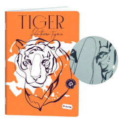 Zeszyt szkolny A4 80 kartek w kratkę ZWIERZĘTA ANIMALS MAR MAR