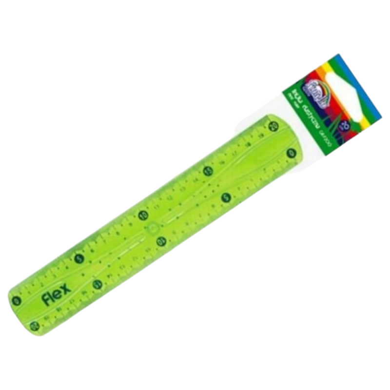 Linijka elastyczna giętka 20 cm plastikowa Fiorello