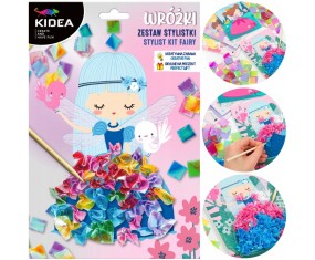 Zestaw kreatywny dla dzieci dziewczynki STYLISTKA Kidea Magiczny Świat