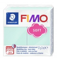 FIMO modelina SOFT MIĘTOWA masa termoutwardzalna plastyczna Staedtler 57g - nr 505