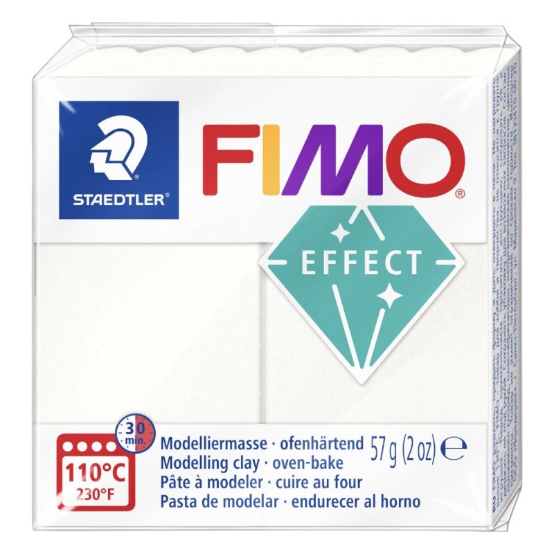 FIMO modelina EFFECT PERŁOWY METALICZNY masa termoutwardzalna plastyczna Staedtler 57g - nr 08