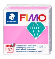FIMO modelina EFFECT NEON RÓŻOWY masa termoutwardzalna plastyczna Staedtler 57g - nr 201