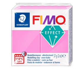FIMO modelina EFFECT NEON RÓŻOWY masa termoutwardzalna plastyczna Staedtler 57g - nr 201