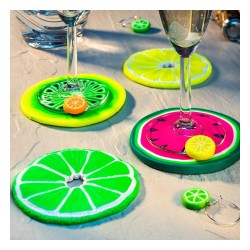 FIMO modelina EFFECT NEON POMARAŃCZOWY masa termoutwardzalna plastyczna Staedtler 57g - nr 401