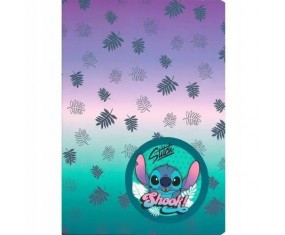 STITCH DISNEY Zeszyt A5 w trzylinię kolorową 32 kartki - zeszyty szkolne