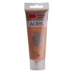 Farba akrylowa 75ml, cielisty, Happy Color NR 43