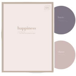 Zeszyt A4 w kratkę 60 kartek kratka HYBRID WORDS INTERDRUK - zeszyty szkolne