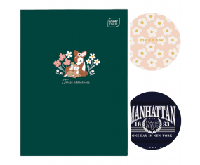 Zeszyt A4 gładki czysty 32 kartek INTERDRUK - zeszyty szkolne