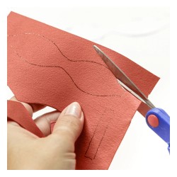 FIMO modelina LEATHER NIEBIESKI masa termoutwardzalna plastyczna Staedtler 57g - nr 309