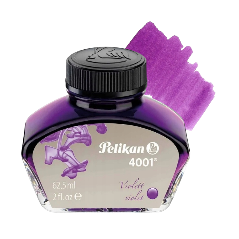 Atrament tusz FIOLETOWY do pióra wiecznego do kaligrafii w słoiczku 62,5 ml PELIKAN