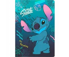 STITCH DISNEY Zeszyt A5 w trzylinię kolorową 32 kartki linia - zeszyty szkolne