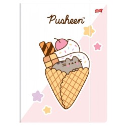 PUSHEEN Teczka A4 z gumką szkolna dziewczęca kot PUSHEEN kotek St. Right
