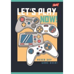 Zeszyt szkolny A5 LINIA SZEROKA 32 kartki chłopięcy w linię UniPap - GAMER