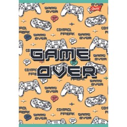 Zeszyt szkolny A5 LINIA SZEROKA 32 kartki chłopięcy w linię UniPap - GAMER