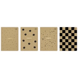 Zeszyt A5/60 KRATKA KRAFT EKO INTERDRUK