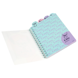 STITCH DISNEY kołozeszyt A5 z przekładkami w kratkę 100 kartek dla dzieci szkolny