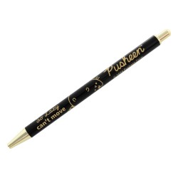 Długopis automatyczny PUSHEEN GOLD kotek kot 0,7mm St. Majewski