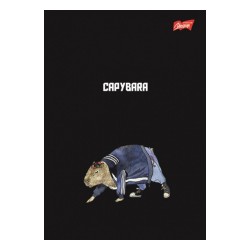 Zeszyt szkolny A5 w kratkę CAPYBARA mix 60 kartek kratka kapibara Unipap