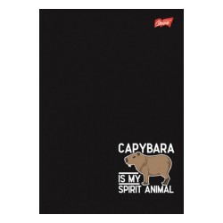 Zeszyt szkolny A5 w kratkę CAPYBARA mix 60 kartek kratka kapibara Unipap