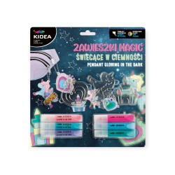 ZESTAW ZAWIESZEK ŚWIECĄCYCHW CIEMNOŚCI KIDEA MAGIC