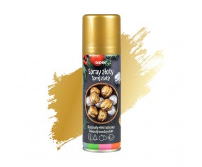 SPRAY DEKORACYJNY ZŁOTY DO OZDÓB ŚWIĄTECZNYCH