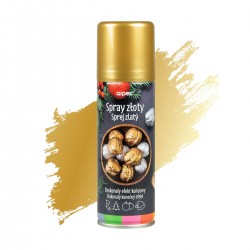 SPRAY DEKORACYJNY ZŁOTY DO OZDÓB ŚWIĄTECZNYCH