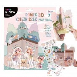 KREATYWNY DOMEK 3D DLA KSIĘŻNICZKI KIDEA