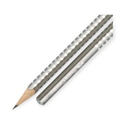OŁÓWEK SPARKLE Perłowo-Srebrny B Faber-Castell