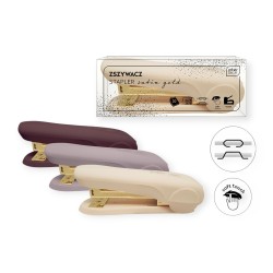 ZSZYWACZ SATIN GOLD Biurowy Szkolny do 20 kartek mix Interdruk 1 sztuka