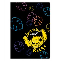 DISNEY BLACK - ZESZYT w LINIE A4 STITCH 60 kartek