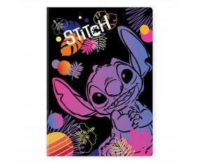 ZESZYT SZKOLNY STITCH A5 32 K. LINIA - WZÓR DISNEY BLACK