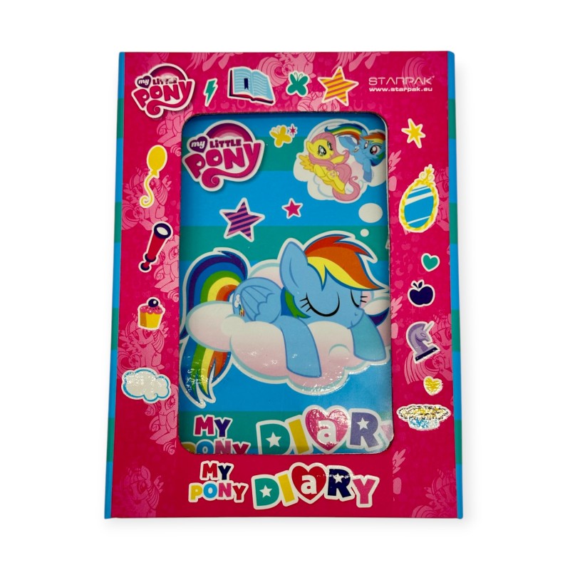 Pamiętnik zamykany MY LITTLEPONY + pudełko prezentowe