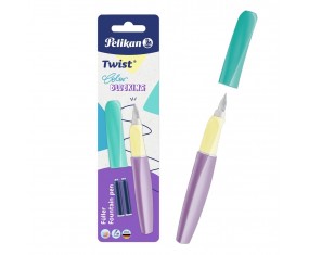PIÓRO WIECZNE pastel dla PRAWO i LEWORĘCZNYCH twist color + NABOJE