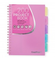 Kołozeszyt CoolPack w KRATKĘ B5 100 kartek PP Powder Pink pastelowy spiralny