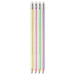 Ołówek BIC evolution pastel z gumką HB 1 sztuka mix