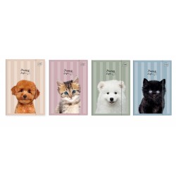 TECZKA Z GUMKĄ A4+ LUX UV PUPPY INTERDRUK
