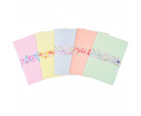 ZESZYT A5 60K kratka OXFORD FLOWERS 1 SZTUKA