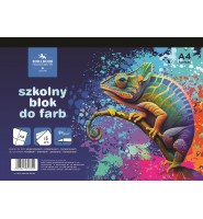 Blok ARTYSTYCZNY SZKOLNY do FARB, do RYSUNKU A4 180g KOH-I-NOOR