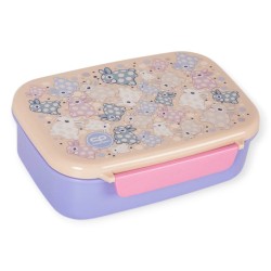 ŚNIADANIÓWKA LUNCHBOX POJEMNIK Z PRZEGRÓDKĄ KRÓLIKI COOLPACK FOODYX WHITE BUNNY